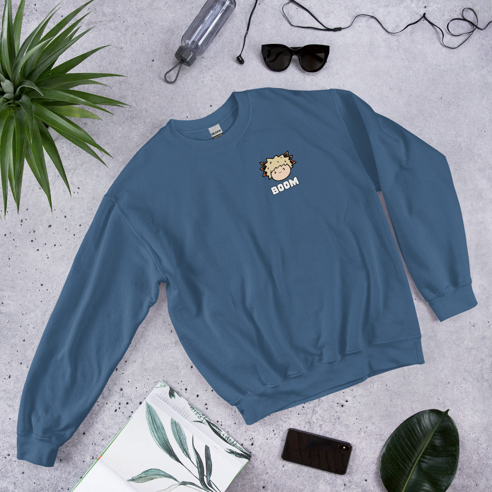 MHA Bakugo Crewneck- BOOM